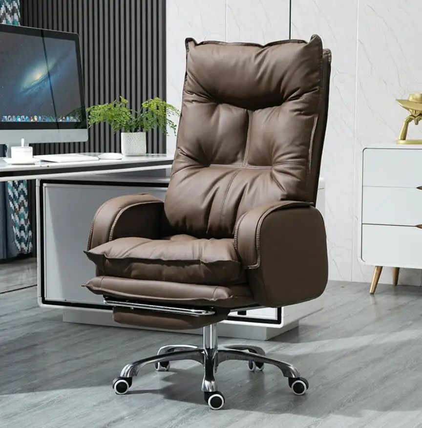 Großhandel Liege sofa Computer Stuhl Leder Ergonomischer Boss Bürostuhl
