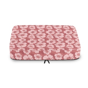 Ensemble de 4 organisateurs de bagages de voyage imperméables personnalisables avec motif de fleurs d'hibiscus hawaïennes, cubes de compression pour valises - Product Image 4