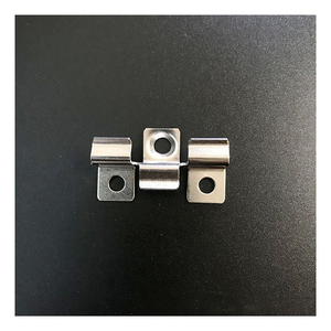 Faible coût 50X35Mm Anti Vibration En Acier Inoxydable 304 Bois <span class=keywords><strong>Pvc</strong></span> Support De Fixation Murale Wpc Panneau Boucle Clips - Product Image 2