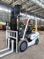 Dijual: Forklift Diesel TCM Bekas 3,5 Ton, Mesin Original, Mast Multi-stage dengan Pengangkatan Cepat, Tinggi 4,5 Meter