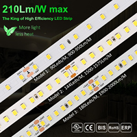 Tira de Luz LED COXO 2835 Grado E de Alta Eficiencia Energética 135Lm, Regulable, Cortable y Flexible para Iluminación Interior Residencial y de Gabinetes