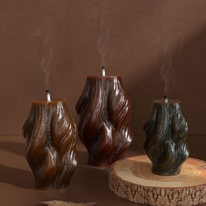 Early Riser DIY Moule en silicone en spirale torsadée géométrique pour <span class=keywords><strong>colonne</strong></span> irrégulière Bougie parfumée Plâtre de gypse <span class=keywords><strong>et</strong></span> artisanat de cire fait à la main - Product Image 4