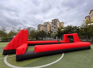 Campo de fútbol inflable para exteriores de 40 pies x 20 pies, <span class=keywords><strong>cancha</strong></span> inflable de fútbol y campo de fútbol para juegos escolares/familiares/de equipo - Product Image 4