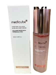 medicube Pink PDRN Collagen Glow Jelly Mist Serum |   Suero en Bruma de Doble Textura con Niacinamida, Glutatión, <span class=keywords><strong>Ceramidas</strong></span> y Ácido Hialurónico - Product Image 2