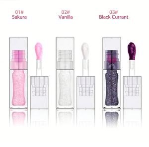 Gloss à lèvres volumisant personnalisable MLM, Huile à lèvres transparente changeante de couleur, Huile à lèvres scintillante et nacrée, Sérum hydratant pour les lèvres - Product Image 6