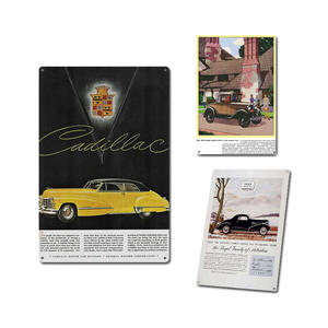 Offerta Speciale: Targa in Metallo 20x30 CM, Decorazione Artistica per Pareti di Man Cave e Corridoi, Placca <span class=keywords><strong>Vintage</strong></span> in Metallo con Diverse Immagini <span class=keywords><strong>Cadillac</strong></span> - Product Image 1