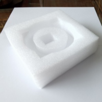 Kuliwei Factory Supply Custom EPE Foam Insert With Holes Protective EPE Pearl Cotton Packaging Tray for Bottle