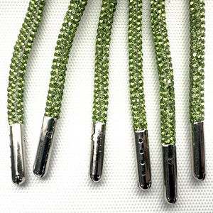 Cordon en strass de cristal de 6 mm de diamètre, 136 cm (53,5 pouces), directement de l'usine, pour sweats à capuche, chapeaux et sacs - Product Image 4