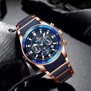 REWARD RD81011M Relojes Deportivos de Alta Gama para Hombre, Reloj de Cuarzo Cronógrafo de Negocios con Esfera Grande, Relojes de Pulsera Resistentes al Agua con Caja de Aleación - Product Image 2
