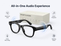 Nouvelles lunettes intelligentes M02 ProMax, photographie 13MP, enregistrement vidéo 4K, traduction IA, stabilisation EIS, étui de charge en cuir véritable