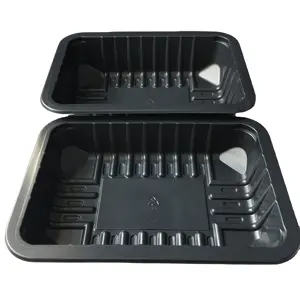 disposable plastic food box for food packing plastic sealing film box plastic meal box