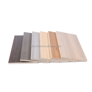 Contrachapado Marino Impermeable 4x8 12mm 18mm 15mm Contrachapado de Álamo con Revestimiento de Melamina para Gabinetes - Product Image 1