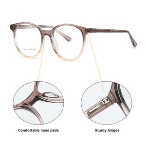 Montures de lunettes optiques pour femmes, hommes, unisexe, rondes, TR, minimalistes, montures de lunettes de mode, usage quotidien - Product Image 2