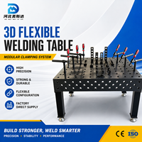 Nouvelle Station de Soudage 3D à Serrage Manuel, Acier Q355 Revêtu de Nitrure, Ouverture 16/28mm, Dimensions Personnalisables, Température Maximale 480°C
