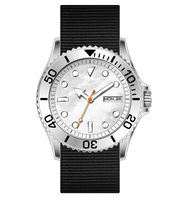 Montres De luxe personnalisées OEM ODM Business pour hommes, montres De plongée automatiques mécaniques NH36, 30atm, bracelet en Nylon