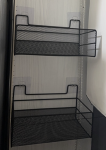 Venta caliente autoadhesivo montaje en pared ducha Caddy estante de almacenamiento estantes de baño de Metal no requiere perforación esquina ducha Caddy - Product Image 2