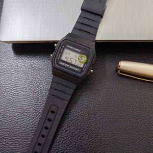 Reloj Deportivo Digital Cuadrado Vintage General <span class=keywords><strong>F91W</strong></span>, Movimiento Japonés, Multifunción, Alarma, Diseño Clásico y Moderno, Correa de Silicona - Product Image 3