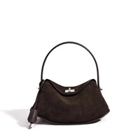 Sac à main polyvalent en cuir suédé de luxe pour femme, sacs à main décontractés en cuir, sacs de mode pour femme, fabricant de sacs à faible MOQ