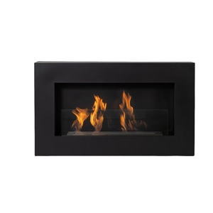 Camino a Etanolo da Interno <span class=keywords><strong>di</strong></span> Alta Qualità, Design Moderno in Acciaio, Caminetto Incorporato per Soggiorno, Sala da Pranzo e Villa - Product Image 1