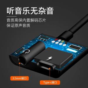 Adaptador de Audio Tipo C a 3.5mm, Aleación de Aluminio, Salida DC, Nuevo Conector para Teléfono Móvil HY02 - Product Image 2