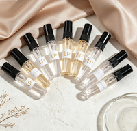 Kit de Prueba de Fragancia Eau de Parfum con Aroma Floral Premium, 20 Mini Frascos de 2ml, Larga Duración, OEM, Marca Privada, Venta al Por Mayor