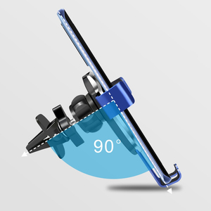<span class=keywords><strong>VEECLE</strong></span> Meistverkaufter Mini-Aluminiumlegierung 360-Grad-Drehung Universeller Lüftungsschlitz-Telefonhalter Einziehbarer Schwerkraft-Autohalter Stabil - Product Image 4