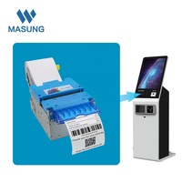 Printer Thermal Kiosk All-in-One MASUNG MS-NP80C 3 Inch, Printer Barcode, Printer Struk Thermal untuk Kios ATM