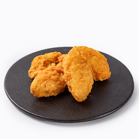 Vente d'usine : Ailes de poulet frites, poulet frit surgelé, ailes de poulet frites épicées