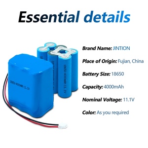 JINTION 18650 4000mAh 11,1 V 10C 3S2P batería 18650 4000mAh para aspiradora robot de barrido Fascia pistola iluminación de emergencia - Product Image 3