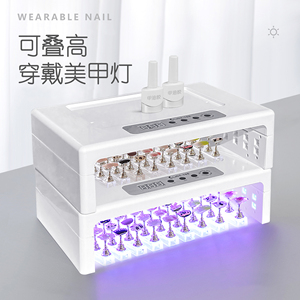 Professionnel 108 pièces UV Leds Nail Art lampe UV Machine presse sur le traitement des ongles haute puissance séchage rapide <span class=keywords><strong>bleu</strong></span> lumière vernis Gel lampes - Product Image 3