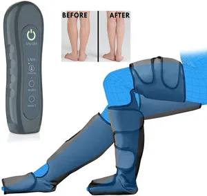 2022 Sản Phẩm Mới Bán Chạy Nhất Chân Foot Massager Máy Trị Liệu Bạch Huyết Thoát Nước Áp Lực Phục Hồi Khởi Động Nén Khí