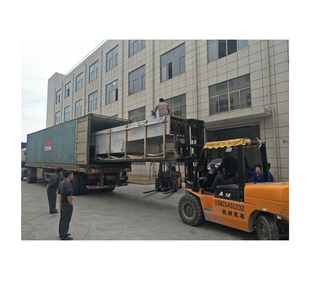 Пастеризационный туннель для заводов по производству соков