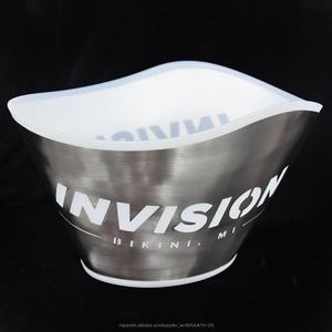 Venta caliente de <span class=keywords><strong>la</strong></span> fábrica recargable cubo de metal de acero inoxidable led cubo de hielo para <span class=keywords><strong>bar</strong></span> - Product Image 6
