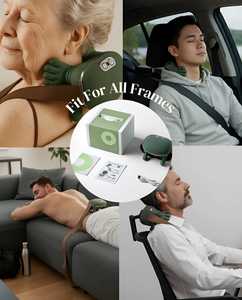 Nuevo Masajeador Eléctrico Vibrador <span class=keywords><strong>2026</strong></span>, Alivio Corporal, Masajeador Shiatsu de Tejido Profundo para Cuello y Hombros con Calor - Product Image 5