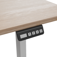 Table de travail informatique ergonomique à moteur unique de haute qualité, bureau intelligent électronique réglable en hauteur pour position assise ou debout