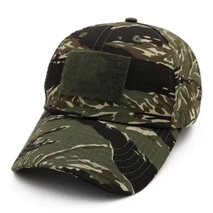 Chapeau personnalisé de camouflage de chasse en plein air, fabricant de chapeaux tactiques pour hommes adultes