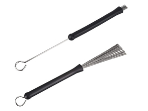 <span class=keywords><strong>Brosse</strong></span> pour tambour acoustique, 1 pièce, fil en acier inoxydable, jazz - Product Image 5