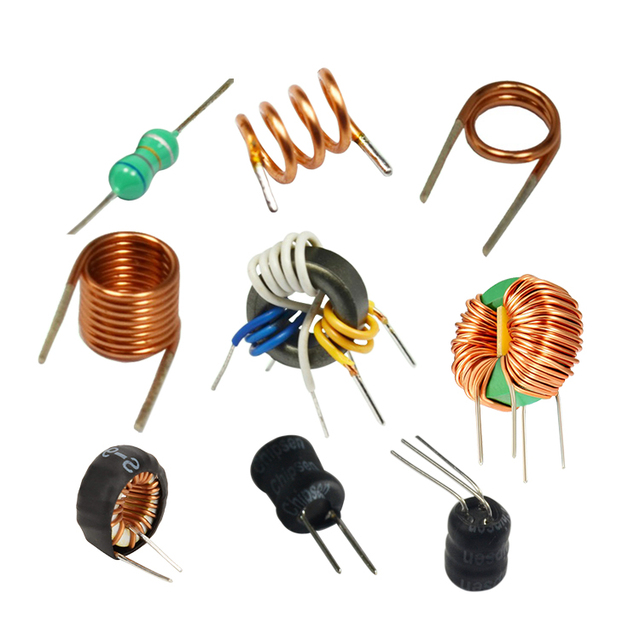 For High Frequency High Performance Induction 4-Layer 6.3uH 8.6A Bifilar Insulated Iron Powder Flat Thin Wire Air Coil Coil
