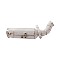 Downpipe Knalpot Stainless Steel untuk Audi A4/A5 Avant 2.0T dengan Ketebalan 1.5mm dan Garansi 1 Tahun