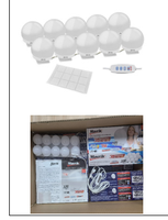 Vente chaude Coiffeuse 10 Ampoules Kits Maquillage Miroir de courtoisie LED Avec Lumières