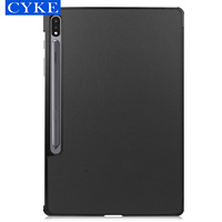 Étui fin et léger pour tablette CYKE, housse de tablette personnalisable pour Samsung Galaxy Tab S8 Plus X800 X806 12,4 pouces 2022