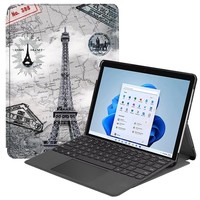 Étui de support à rabat en cuir PU pour Microsoft Surface Pro 8 9 13 pouces support tablette Pro8 Pro9 housse de protection coques