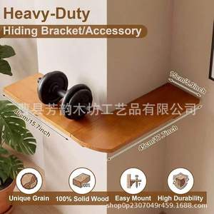 Wooden <b>Wall</b> Corner <b>Shelf</b> Irregular Shape <b>Wall</b> <b>Mounted</b> For Flower Pots Ornaments Living Room Storage - Product Image 4