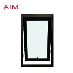 Fenêtre d'ombrage solaire en aluminium, style moderne, ouverture à manivelle avec grille, fenêtre de <span class=keywords><strong>remplacement</strong></span> pour la rénovation de maison - Product Image 4