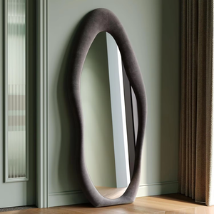 Espejo de Pared Decorativo Hecho a Mano con Diseño Moderno, Espejo de Cuerpo Entero Grande para Vestidor y Sala de Estar, Decoración del Hogar - Product Image 1