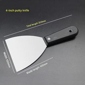 Spatule OEM personnalisable pour plateforme d'impression 3D, support de nettoyage professionnel, lame en acier inoxydable, outil de retrait de plateau, pelle de barbecue - Product Image 6