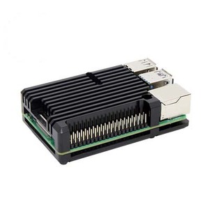 Case de Alumínio para <span class=keywords><strong>Raspberry</strong></span> <span class=keywords><strong>Pi</strong></span> <span class=keywords><strong>4</strong></span>ª Geração B com Ventiladores Duplos para Dissipação de Calor - Product Image 4