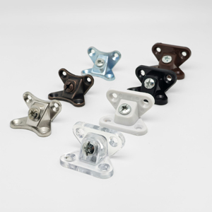 Supporto Angolare per Mobili in Plastica Xiao Shuidi, Connettore a Farfalla per Armadi da Cucina e Bagno Moderni - Product Image 1