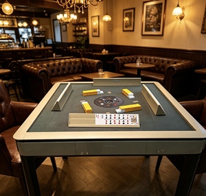 Tavolo <span class=keywords><strong>da</strong></span> Mahjong Automatico Turco di Qualità Premium con Funzione di Mescolamento Fluido per l'Intrattenimento Quotidiano - Product Image 5