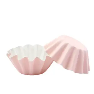 Strumenti di cottura antiaderenti per muffin e cupcake per muffin monouso colorati personalizzati resistenti alle alte temperature